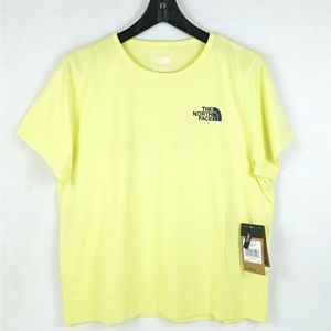 NWOT THE NORTH FACE Himalayan Bottle Source Lime Women's Tee Slim Fit T-Shirt